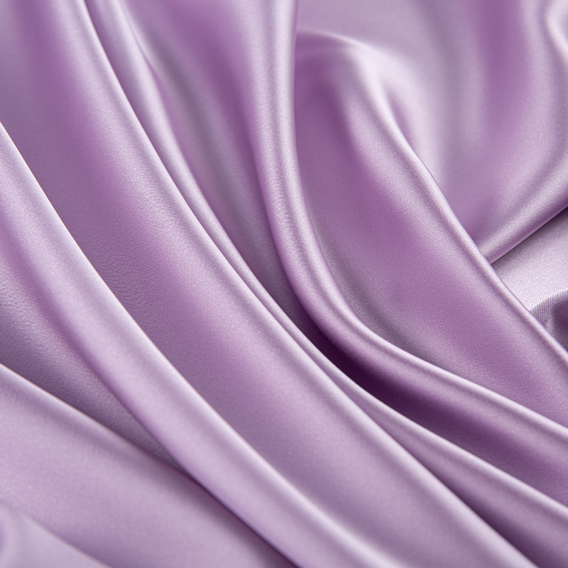 HY323 สีม่วงเข้ม 180GSM weft ยืดหยุ่นซาตินผ้าโพลีเอสเตอร์สำหรับเสื้อผ้า ชุดเดรส ชุดชั้นในระดับไฮเอนด์