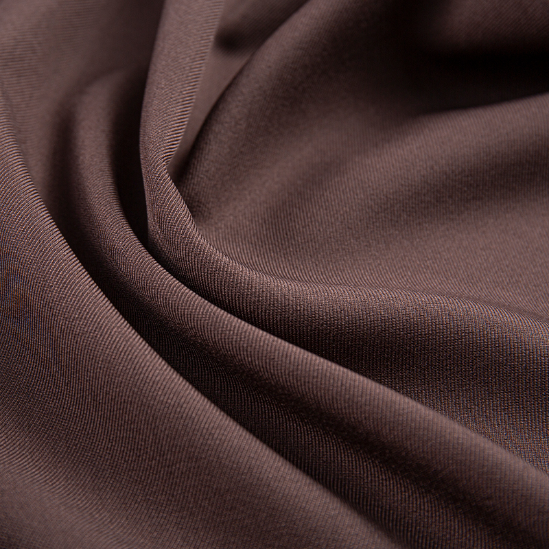 HY423 สีม่วงเข้ม 275GSM ผ้า Lelis 3/3 twill ผ้านุ่มและเรียบเนียน