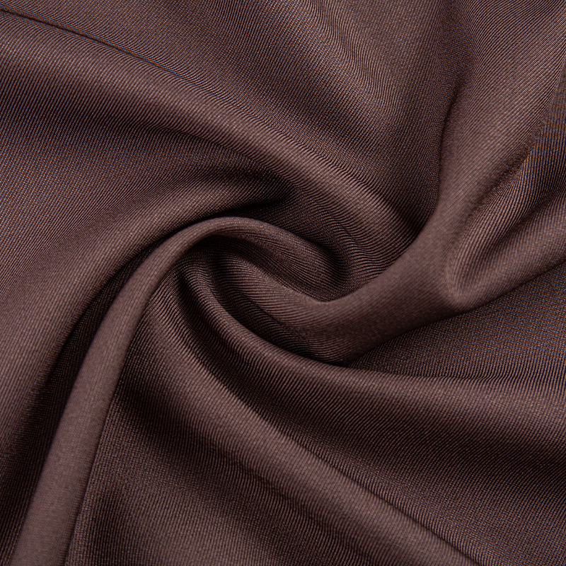 HY423 สีม่วงเข้ม 275GSM ผ้า Lelis 3/3 twill ผ้านุ่มและเรียบเนียน